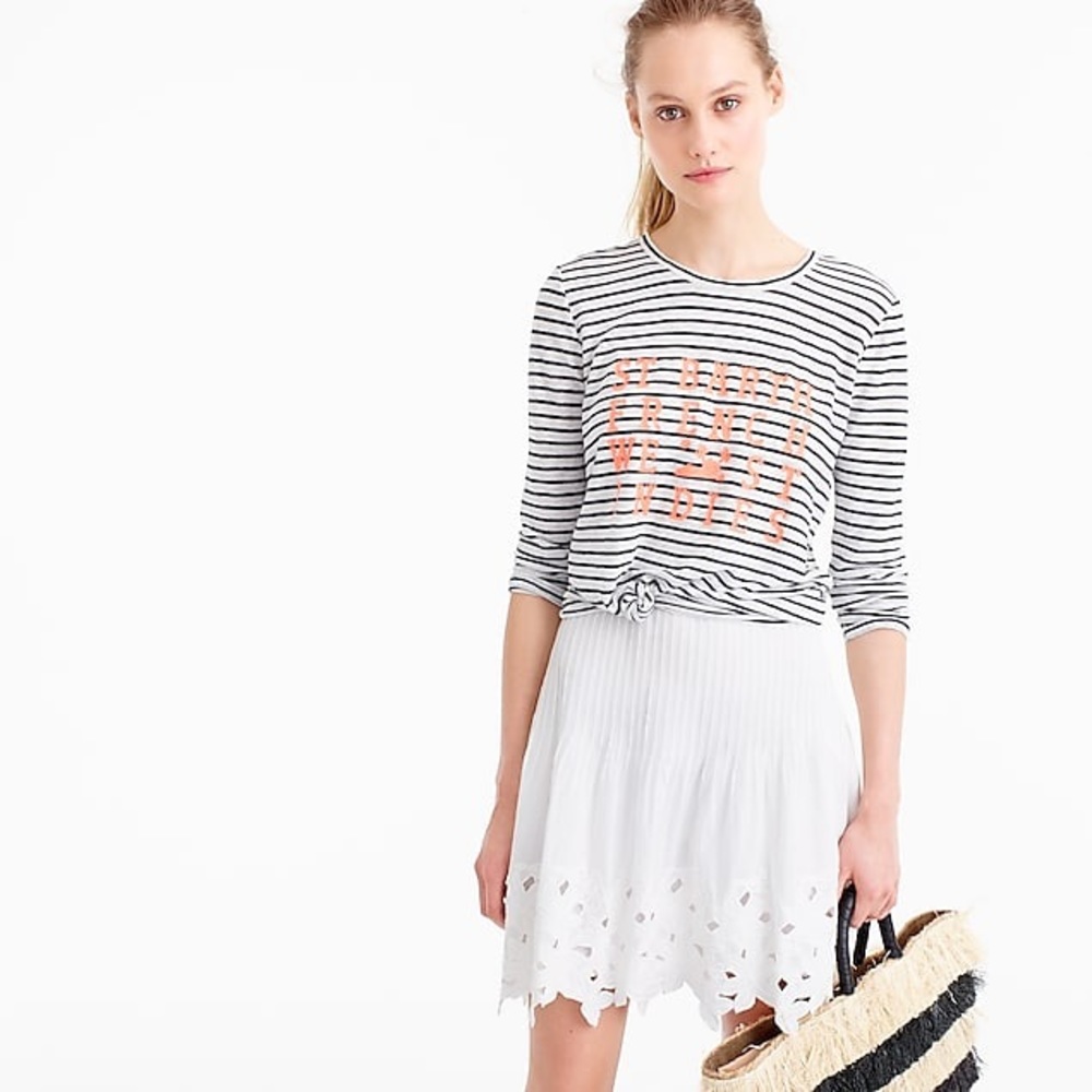 J. Crew striped shirt